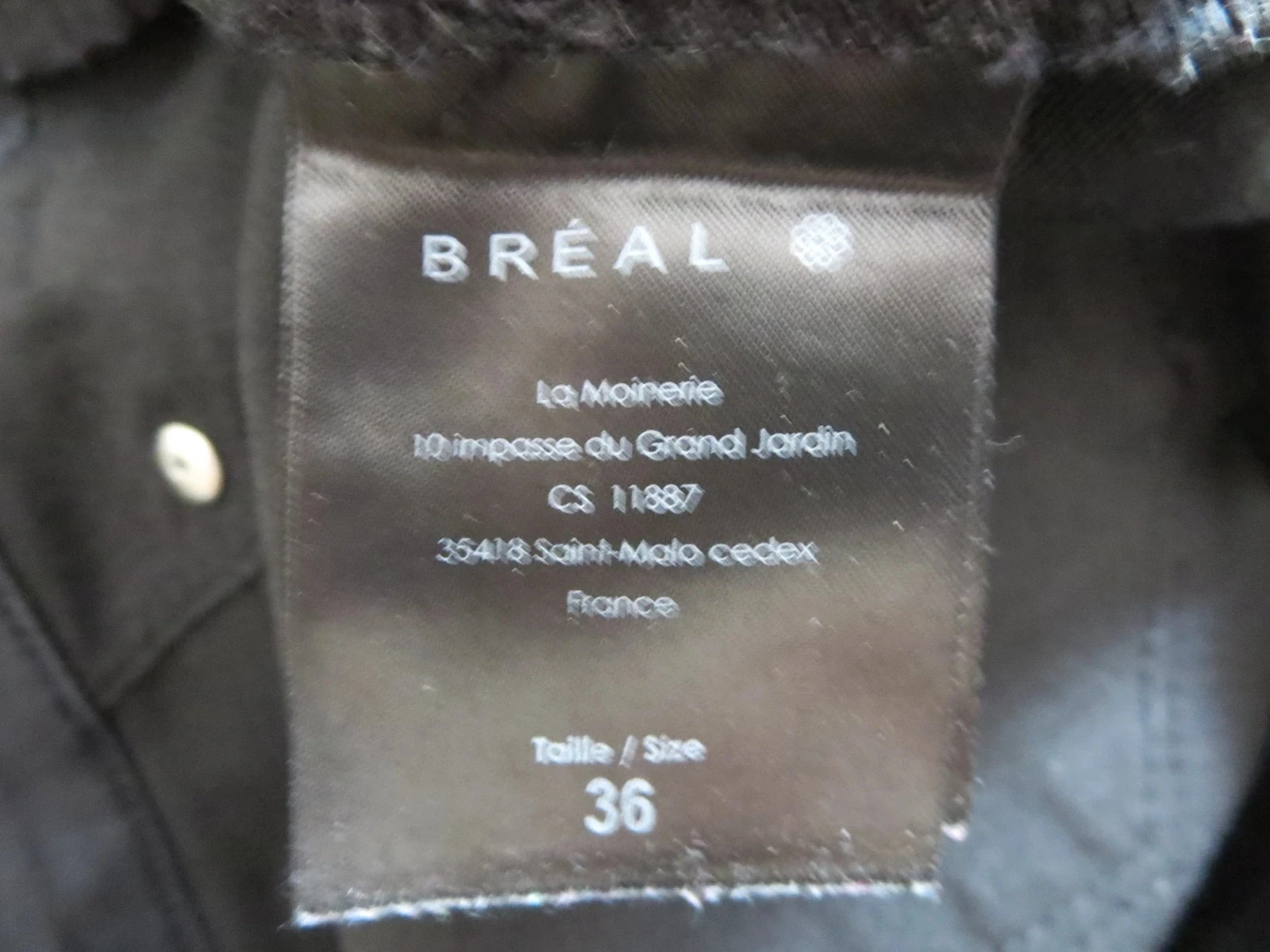 Lot de 2 pantalons femme  Bréal et Grain de malice – Taille 36 – Très bon état – photo 7